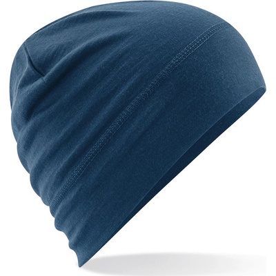 Beechfield merino beanie Steel Blue