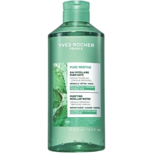 Yves Rocher Pure Menthe Почистваща мицеларна вода, 400 ml