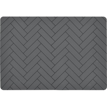 Södahl Подложка за чинии Tiles 33 x 48 см сива (15177)