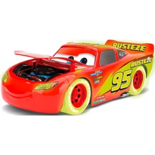 Jada Toys Kovové auto Disney Cars Cars zářící ve tmě Blesk McQueen 1:24