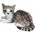 Dubi A white-gray cat lying down 30cm
