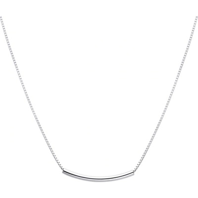 Moiss Minimalistický stříbrný náhrdelník N0001146 – Hledejceny.cz
