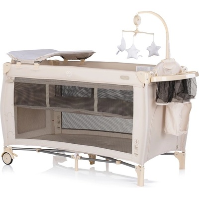 Chipolino Бебешка преносима кошара Chipolino - Бела, кашмир (KOSIB0263CA)