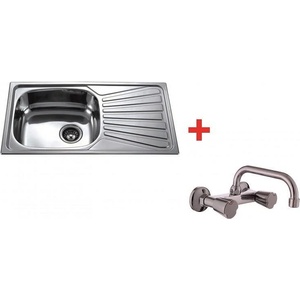 Inter Ceramic СЕТОВЕ ЗА КУХНЯ 2 в 1 / 3 в 1 BG 7843 + 8853474 7120 БРИТ 1, Inter Ceramic (BG 7843 + 8853474 7120 БРИТ 1) Мивка за вграждане