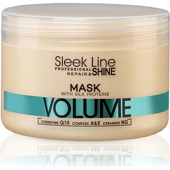 Stapiz Sleek Line Volume maska na vlasy s hodvábom 250 ml