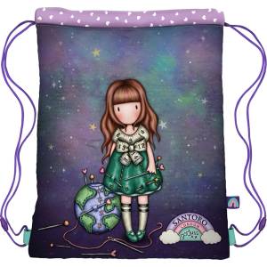 Santoro gorjuss Спортна торба Santoro Gorjuss - Be Kind To Our Planet (1123GJ07)