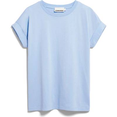 Armedangels Дамска тениска ARMEDANGELS Women's Idaa Logo T-shirt - Soft Blue (116-6799-4814)