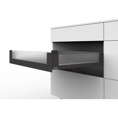 Cemux H Box SLIM skleněné bočnice H84 500 mm antracit