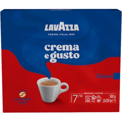 LAVAZZA Мляно кафе Lavazza Crema e Gusto Classico 2x250гр