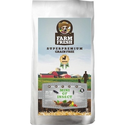 Topstein Farm Fresh Mini Insect Grain Free 15 kg