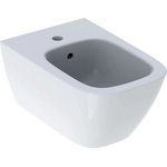 Geberit Smyle Square - Окачено биде с преливник, бяло 500.209. 01.1 (500.209.01.1)