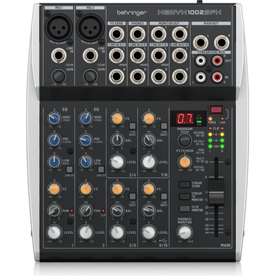 Behringer XENYX 1002SFX – Sleviste.cz