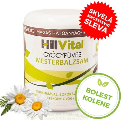 HillVital Master balzám na bolest kolena 250 ml