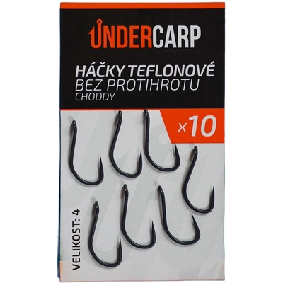 UnderCarp Teflonové CHODDY vel.4 10 ks