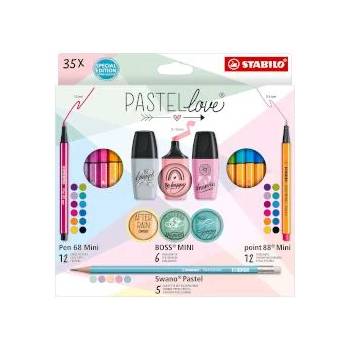 Image 1 of STABILO Арт комплект Pastel Love 35 части