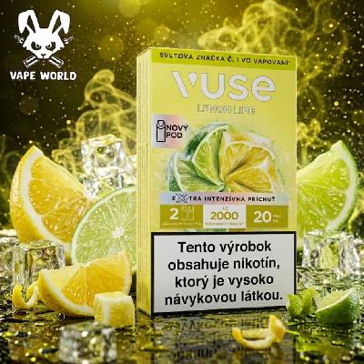 Vuse GO Reload Pods Lemon Lime 2 ks