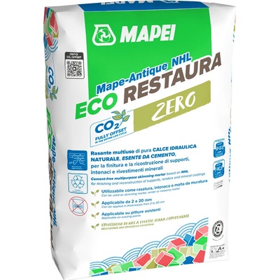 MAPEI malta sanačná vápenná Mape-Antique NHL Eco Restaura (25 kg)