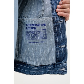 HUGO Blue Дънково яке Hugo Blue в синьо преходен модел 50541710 (50541710)