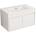 InterCeramic PVC шкаф за баня InterCeramic AKADIA 8045-45 - стенен, с керамична мивка (AKADIA 8045-45)