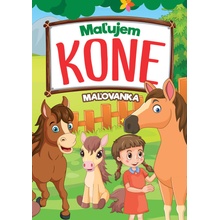 Maľujem kone omaľovanka