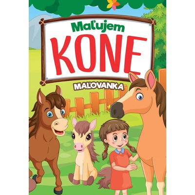 Maľujem kone omaľovanka