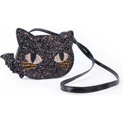 Great Pretenders chunky glitter kitty Black