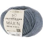 Austermann Maxin Merino & Seide 90320-14 Grey Плетива прежда (90320-14)