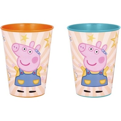 QX IMPEX KFT IRIS PEPPA PIG Disney plastový pohár 674177 260 ml