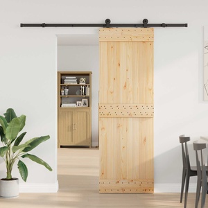 vidaXL Преплъзваща се врата NARVIK 70 x 210 см (213, 5 см) (3445269)