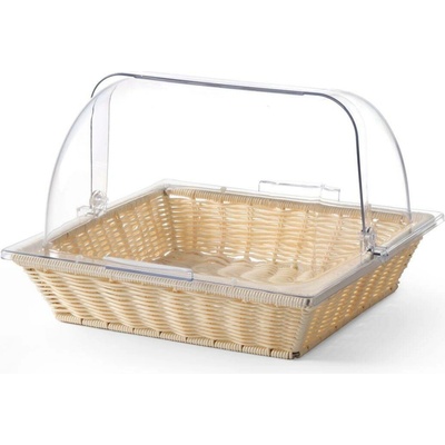 Košík s "roll-top" poklopem, HENDI, košík & poklop, GN 2/3, 365x335x(H)245mm