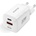 ALIGATOR CHPD0020 - Адаптер за бързо зареждане GaN PD 33W USB-A + USB-C бял (PH0014)