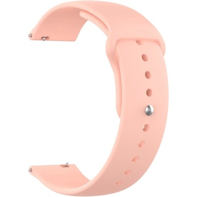 PROTEMIO BUTTERFLY Silikonový řemínek Garmin Vivoactive 4S / Vivomove 3S růžový 40316