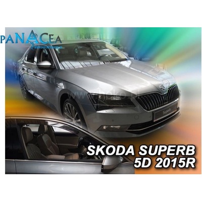 Deflektory Heko Škoda Superb III Sedan, Combi 2015