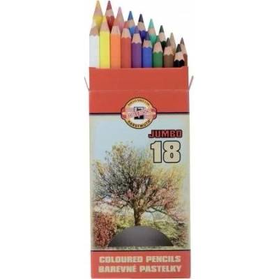 Koh-I-Noor voskové pastelky 18 ks