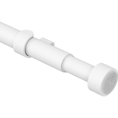 Umbra hk ltd (Канада) Телескопичен корниз за пердета и завеси umbra cappa бял - размер 91-137 см (umbra 1016494-660)
