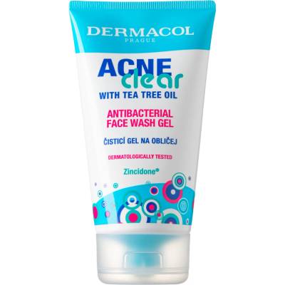 Dermacol AcneClear Antibacterial Face Wash Gel 150 ml