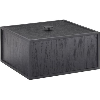 Audo Copenhagen Кутия за съхранение Frame 20 черно-пепелява (71079-001725)