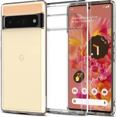 Spigen Ultra Hybrid Case - хибриден кейс с висока степен на защита за Google Pixel 6 Pro (прозрачен)