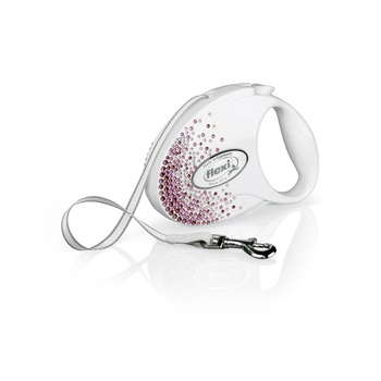 flexi гъвкава лента Glam Splash Pink M 5m бяла до 25kg® (FL-2236) (FL-2236)