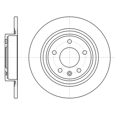 Brzdový kotúč REMSA 61315.00