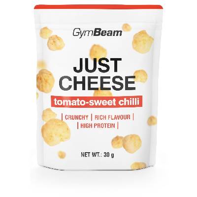GymBeam Sýrový snack Just Cheese tomato - sweet chilli 30 g