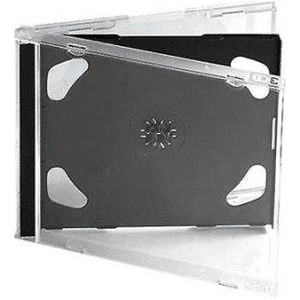  CD-BOX Двойни с черен трей (double cd box)