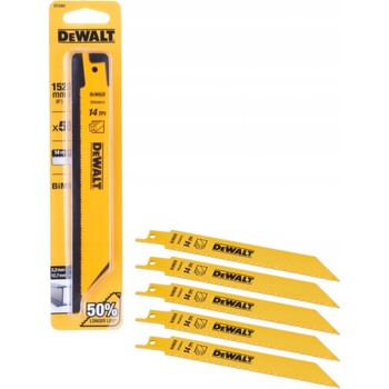 DeWALT DT2361 pilové listy do kovu 152mm pro přímočaré pily 5 ks