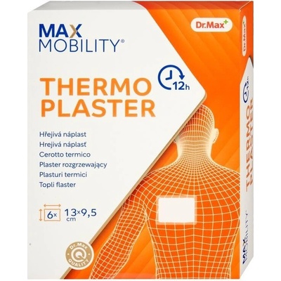 Dr. Max Thermoplaster Náplast s hřejivým účinkem 6 náplastí