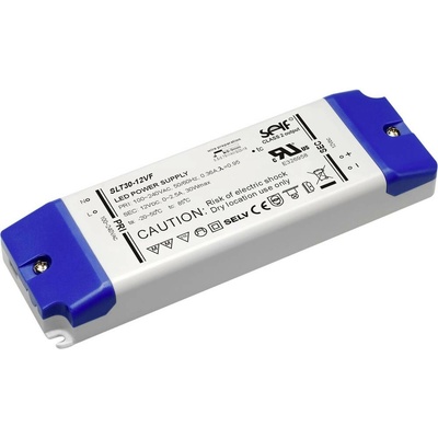 Self Electronics SLT30-24VFG napájecí zdroj pro LED konstantní napětí 30 W 0 - 1.25 A 24 V/DC bez možnosti stmívání, sch