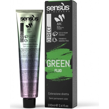 Sensus Direct Fluo Přímý Pigment Fluorescentní GREEN 100 ml