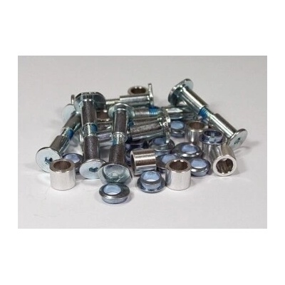 Powerslide Náhradné skrutky Kizer Slim Line Axle Set