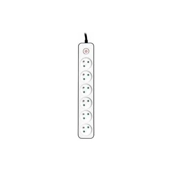 Tracer Zebra power strip 1.5 m 6 sockets