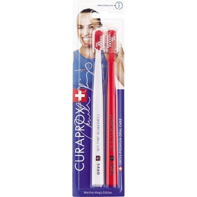 Curaprox 5460 ultra soft Martina Hingis edition 2 ks