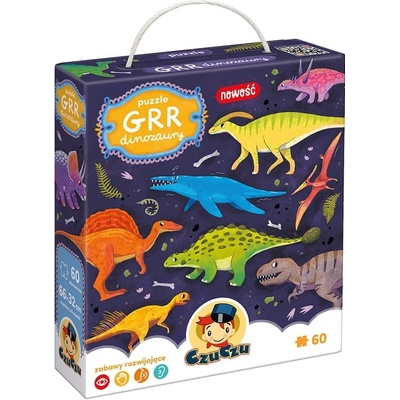 CzuCzu Bright Grr Dinozaury 60 dielov
